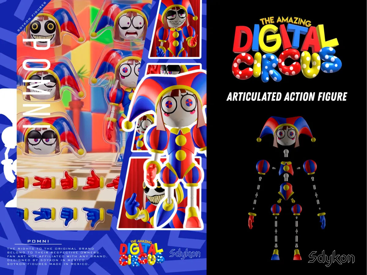 Digital Circus (Articulated Action Figure)