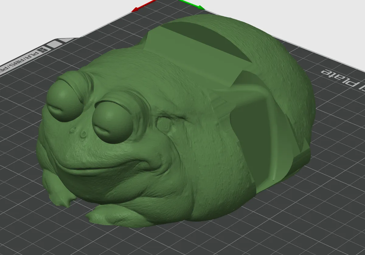 Frog-shaped PS5 gamepad stand, photo 3 of 3 - Frog-shaped PS5 gamepad stand Gaming Accessories