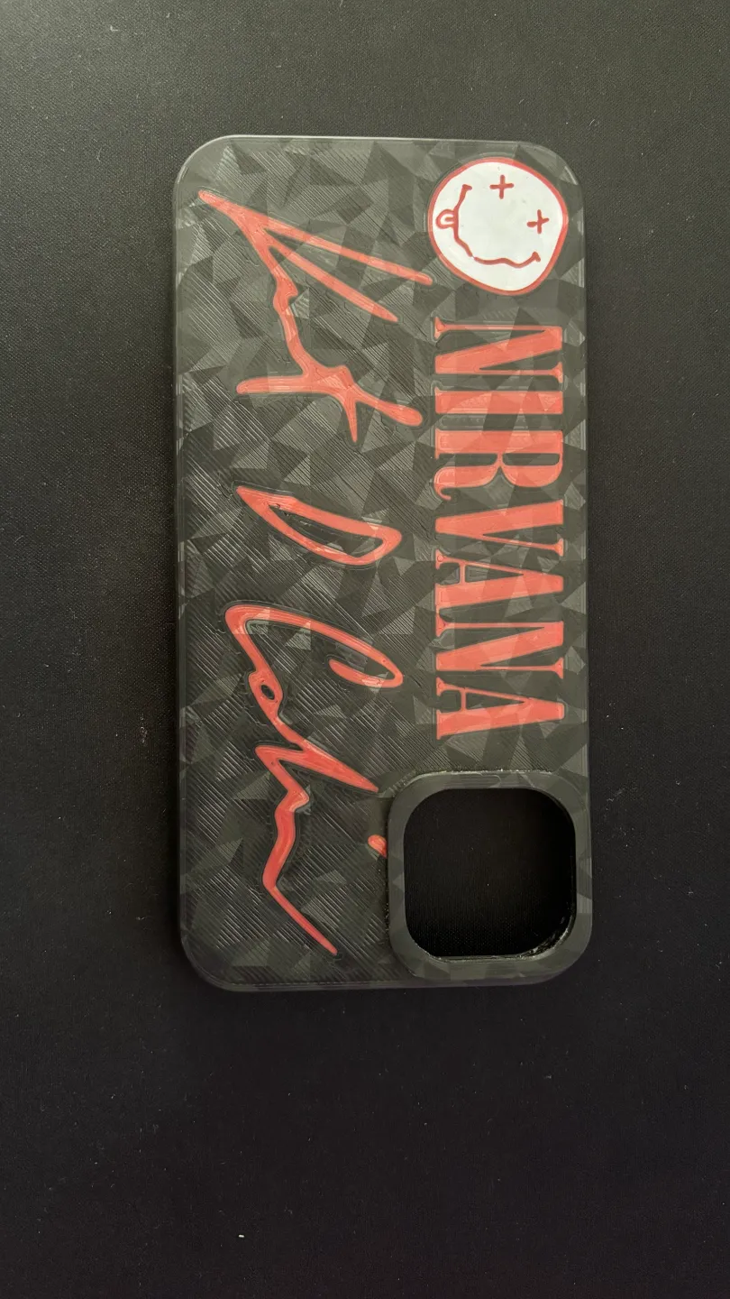 iPhone 15 Plus Nirvana Case, photo 2 of 3 - iPhone 15 Plus Nirvana Case Fashion