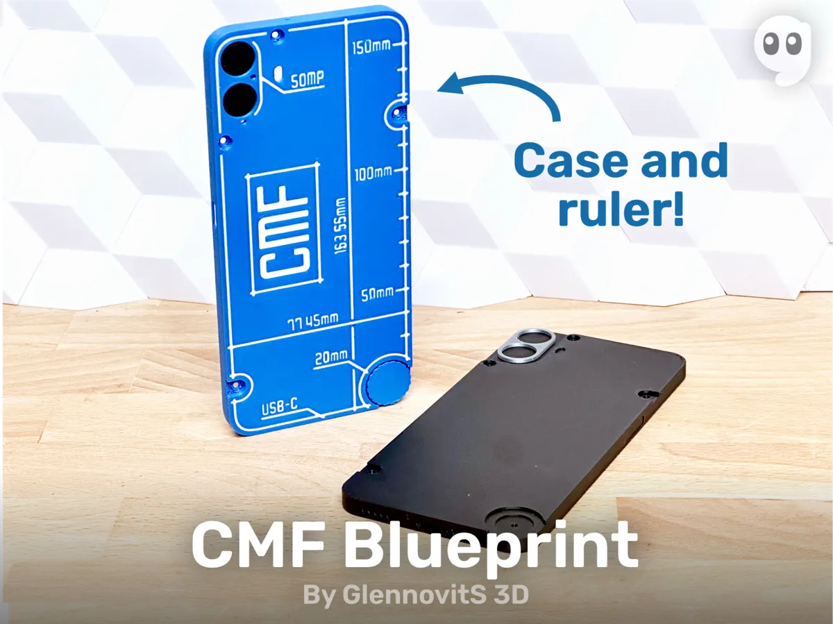 CMF Blueprint Case (incl. ruler for measuring!) - Pencil Cases & Pen Boxes, in stock in India