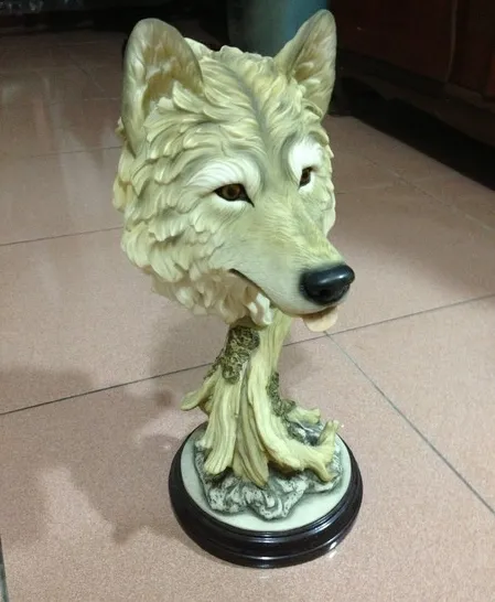 Wolf Head 3D Scan, photo 2 of 2 - Wolf Head 3D Scan Figurines & Collectibles