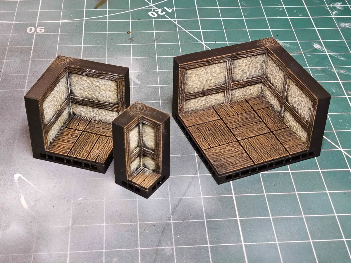 OpenForge Wooden Corner Tiles (Stucco) - Other Toys & Games, in stock in India