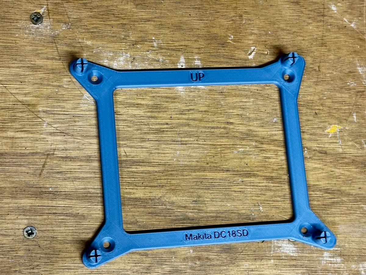 Makita DC18SD charger wall mount, photo 3 of 4 - Makita DC18SD charger wall mount Tools