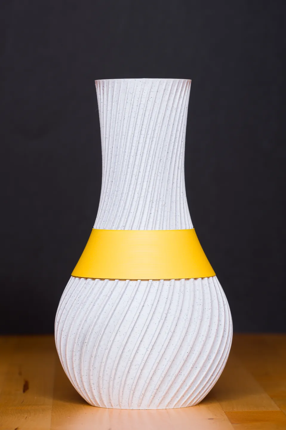Spiral Vase With Accent Ring required, photo 3 of 4 - Spiral Vase With Accent Ring required Household