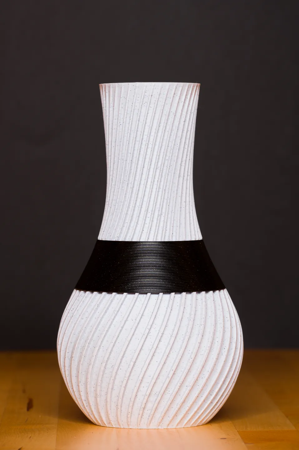 Spiral Vase With Accent Ring required, photo 4 of 4 - Spiral Vase With Accent Ring required Household