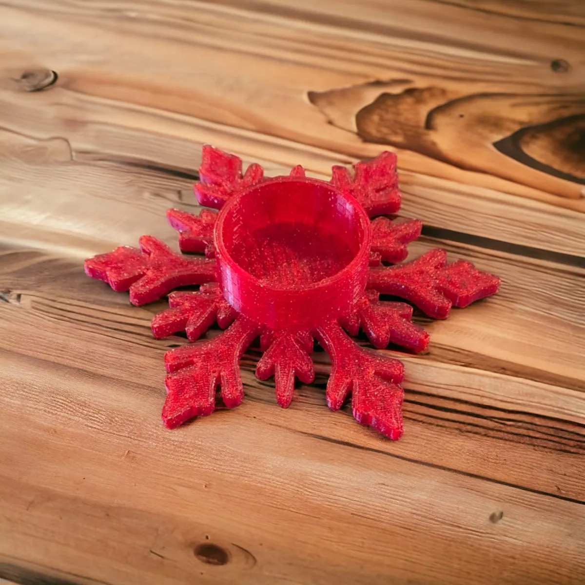 Porta candela natalizio, photo 2 of 3 - Porta candela natalizio Home Decor Items