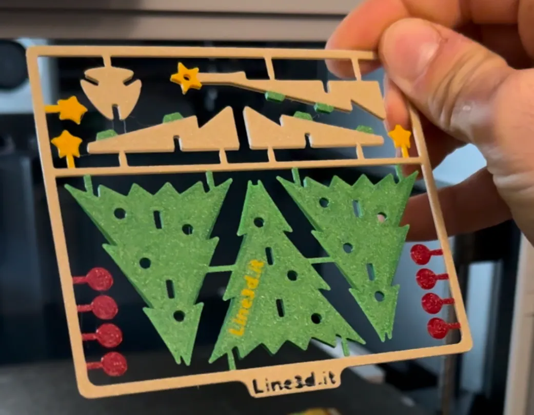 Christmas Tree Kit Card Name Customizable