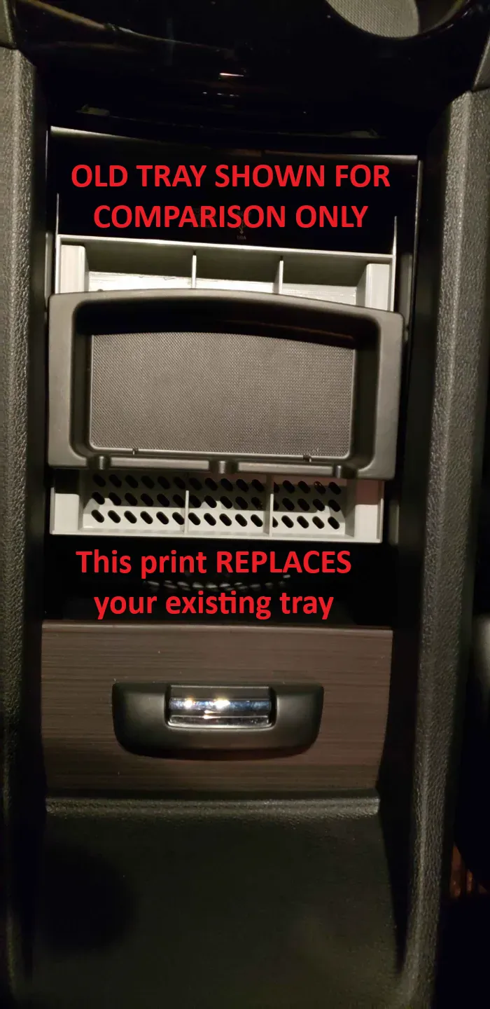 Large Console Tray - Pilot / Ridgeline / Passport, photo 4 of 4 - Large Console Tray - Pilot / Ridgeline / Passport Tools