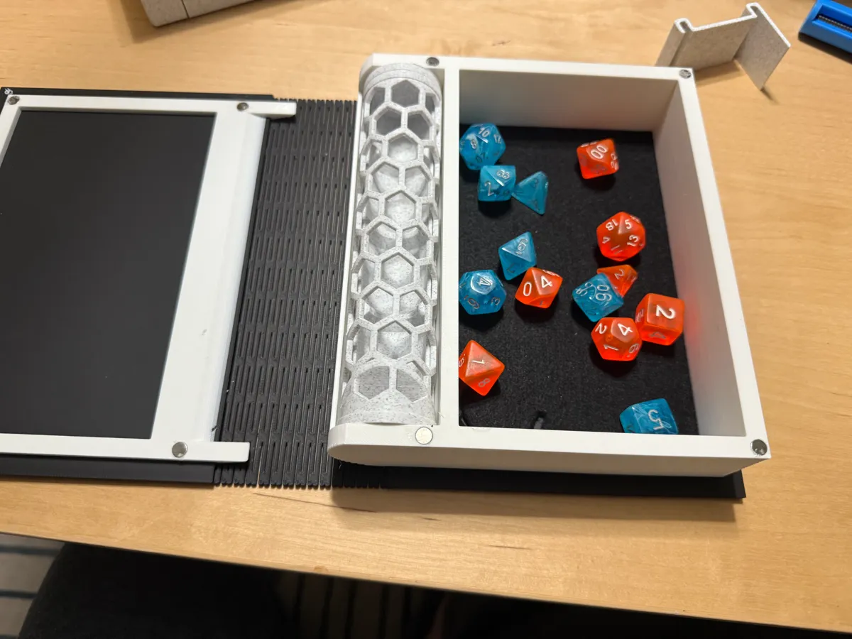 Spellbook Style TTRPG Box & Dice Tower/Tray, photo 2 of 4 - Spellbook Style TTRPG Box & Dice Tower/Tray Board Games & Tabletop