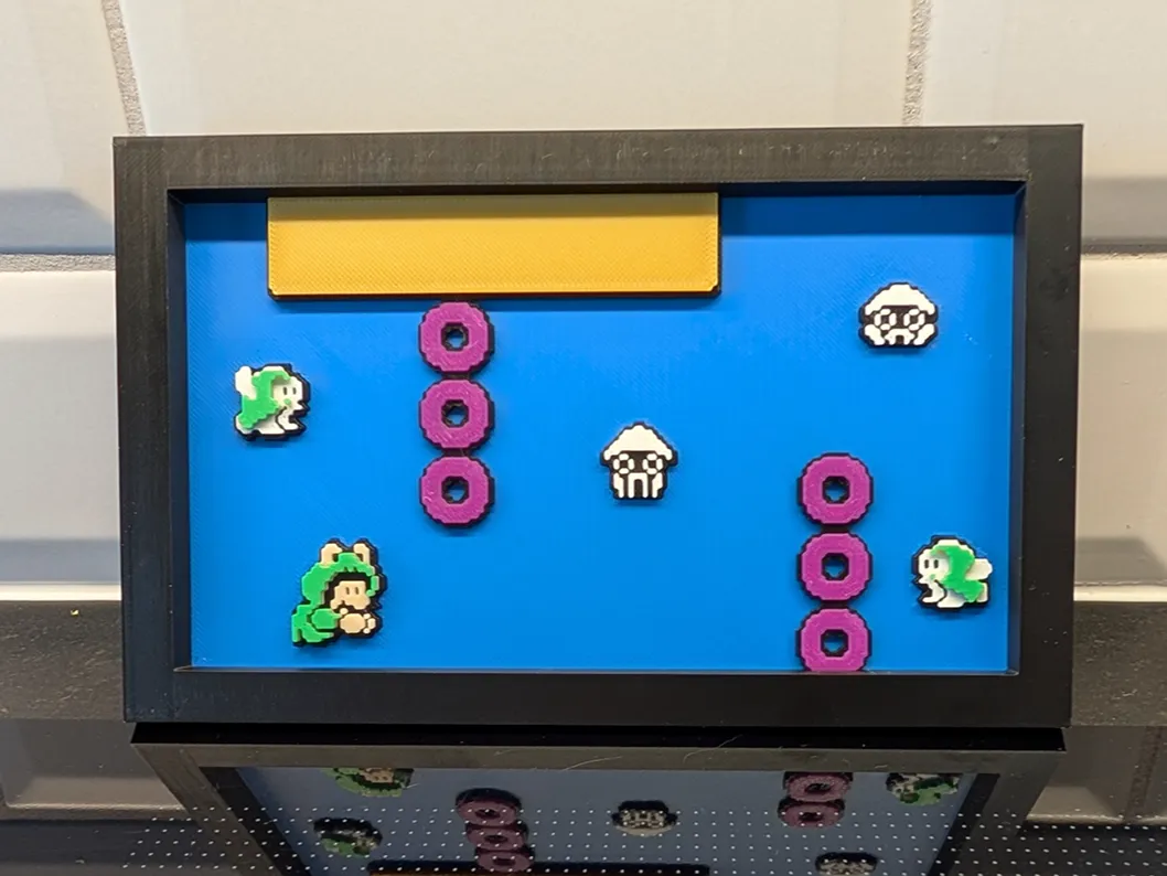 Super Mario Bros. 3 - Water Level Wall Art