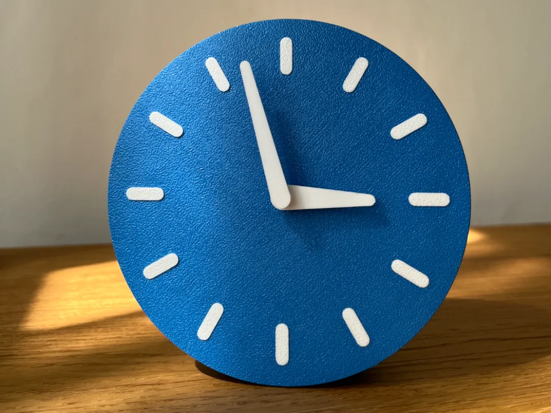 Minimalist Clock design for kit