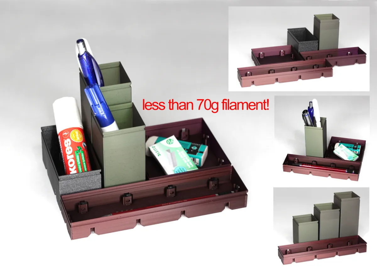 Modular Storage System / Desk Organizer