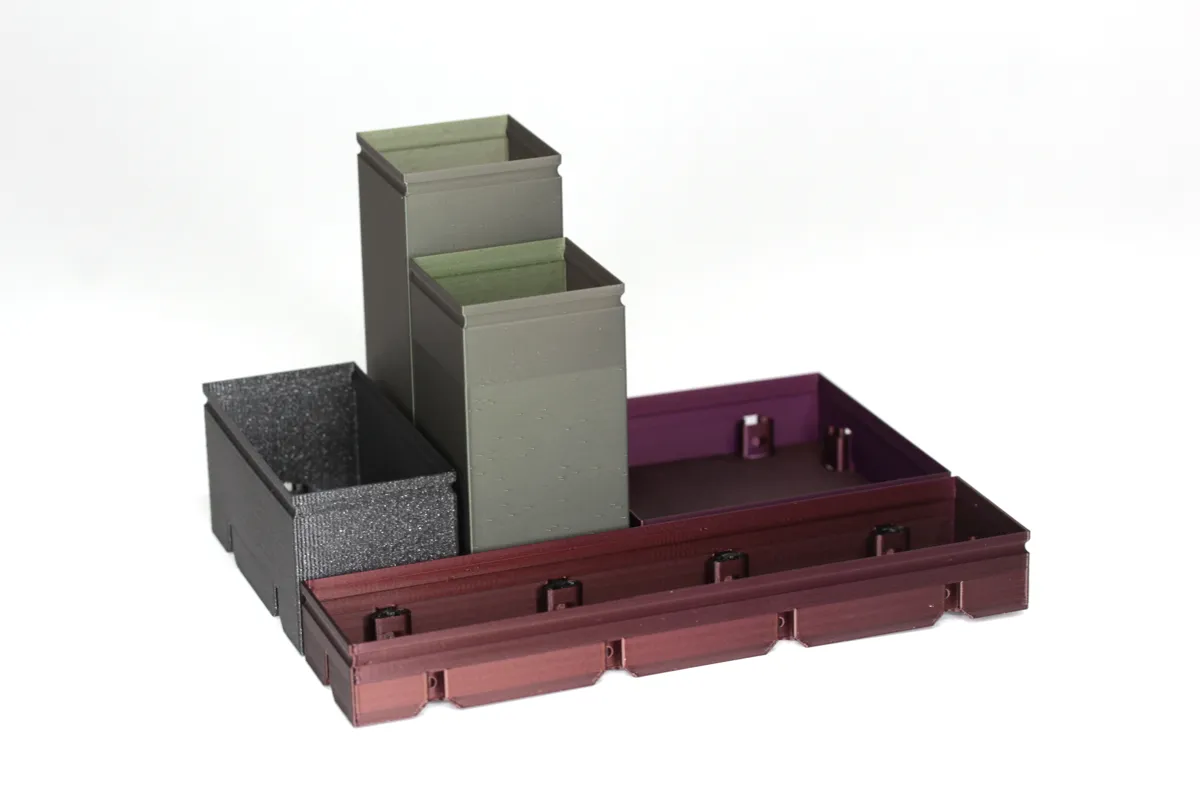 Modular Storage System / Desk Organizer, photo 3 of 4 - Modular Storage System / Desk Organizer Storage & Organisation