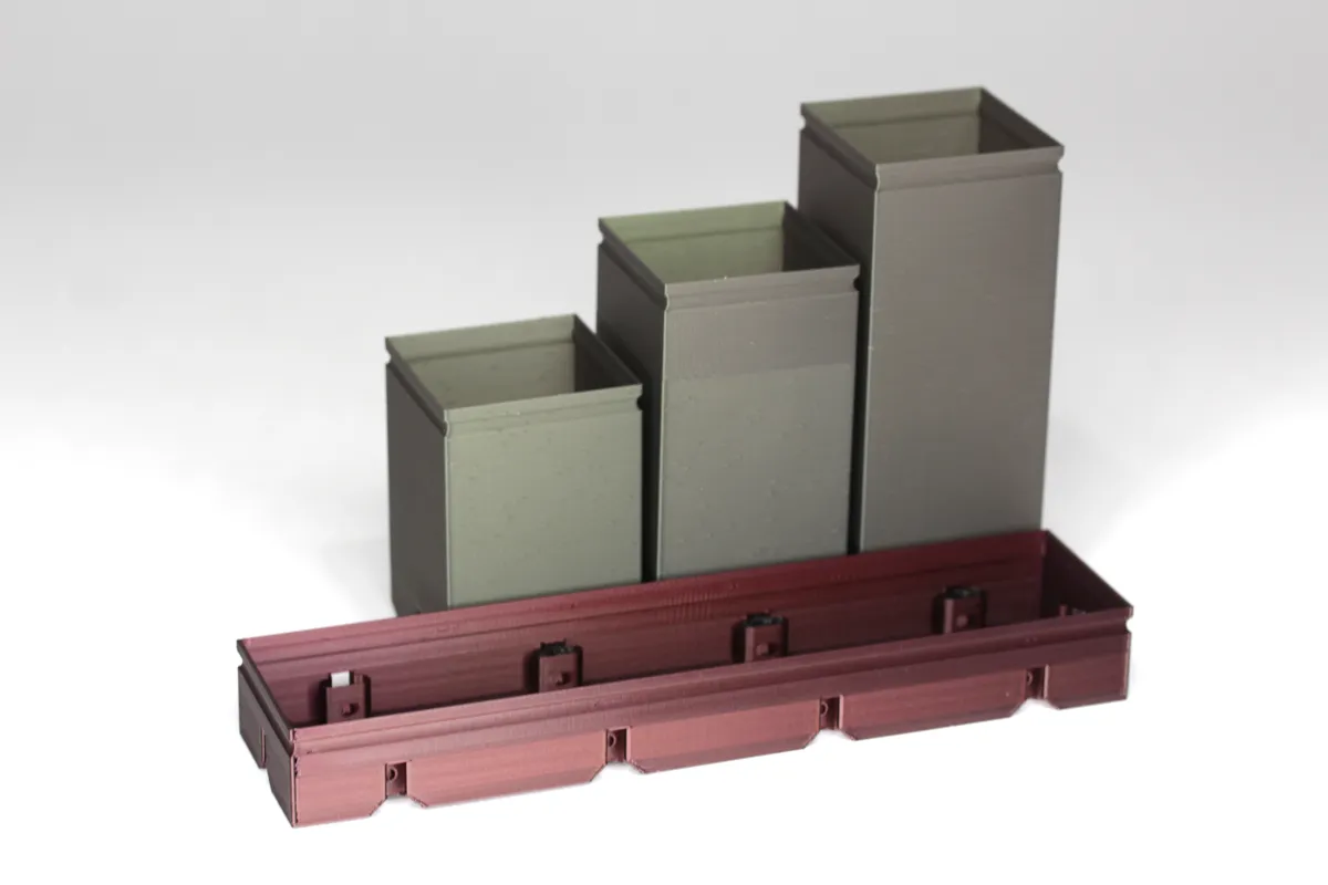 Modular Storage System / Desk Organizer, photo 4 of 4 - Modular Storage System / Desk Organizer Storage & Organisation