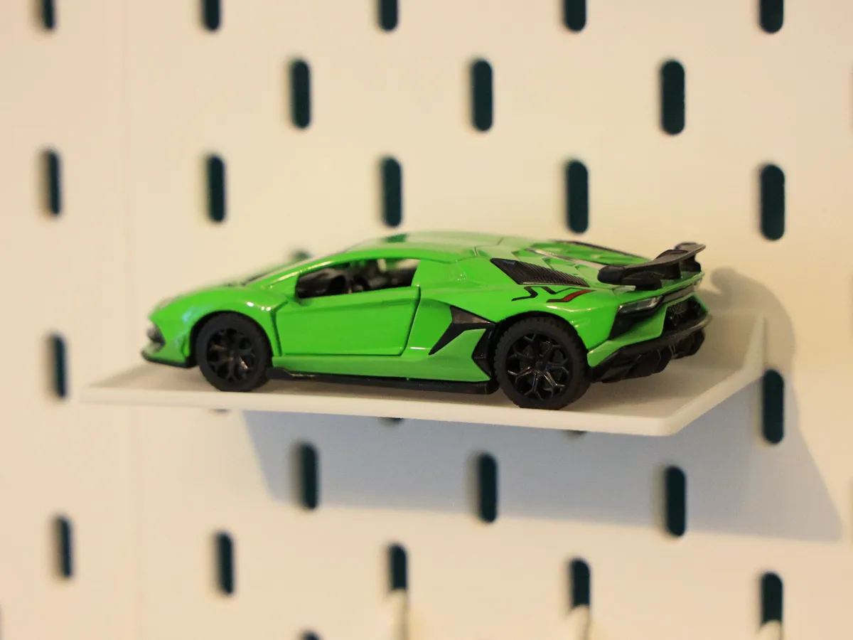 IKEA Skadis 1:43 Model Car Shelf Holder