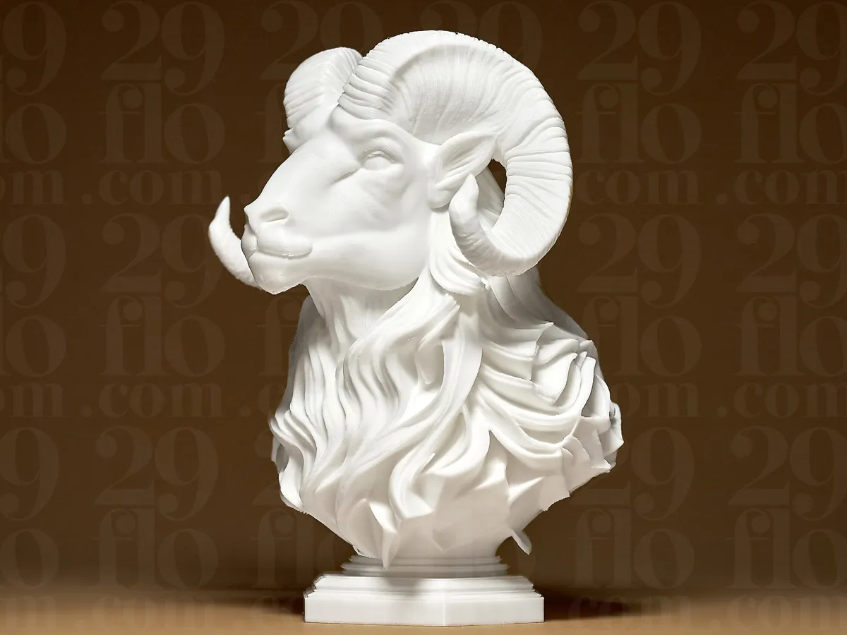 Elegant RAM Sculpture, photo 4 of 4 - Elegant RAM Sculpture Home Decor Items