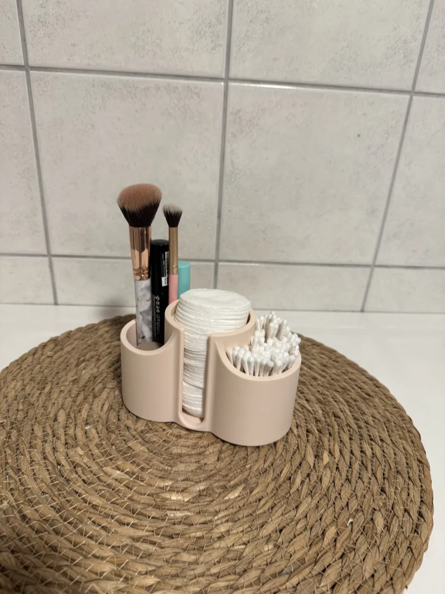 Washing Pads & Q-Tip Holder, Bathroom Organizer, photo 3 of 4 - Washing Pads & Q-Tip Holder, Bathroom Organizer Bath & Personal Care