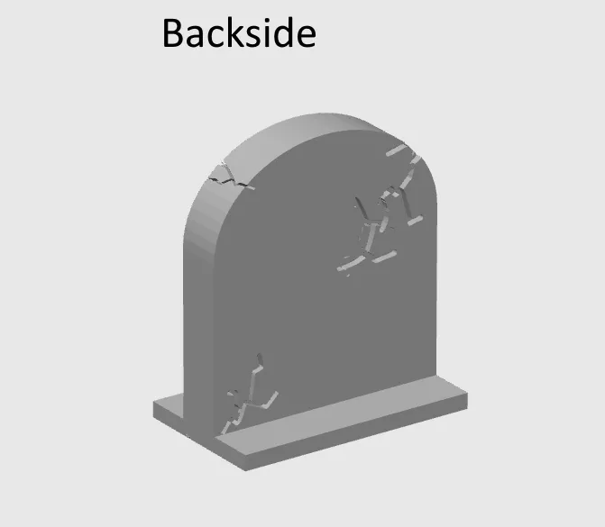 gravestone miniature, photo 3 of 3 - gravestone miniature Gifts & Occasions