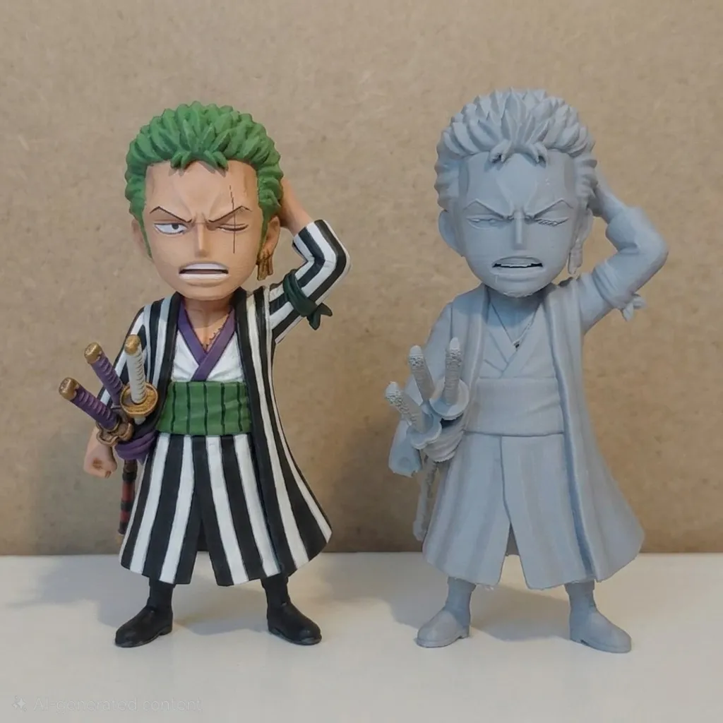 One Piece - Roronoa Zoro, photo 3 of 4 - One Piece - Roronoa Zoro Figurines & Collectibles