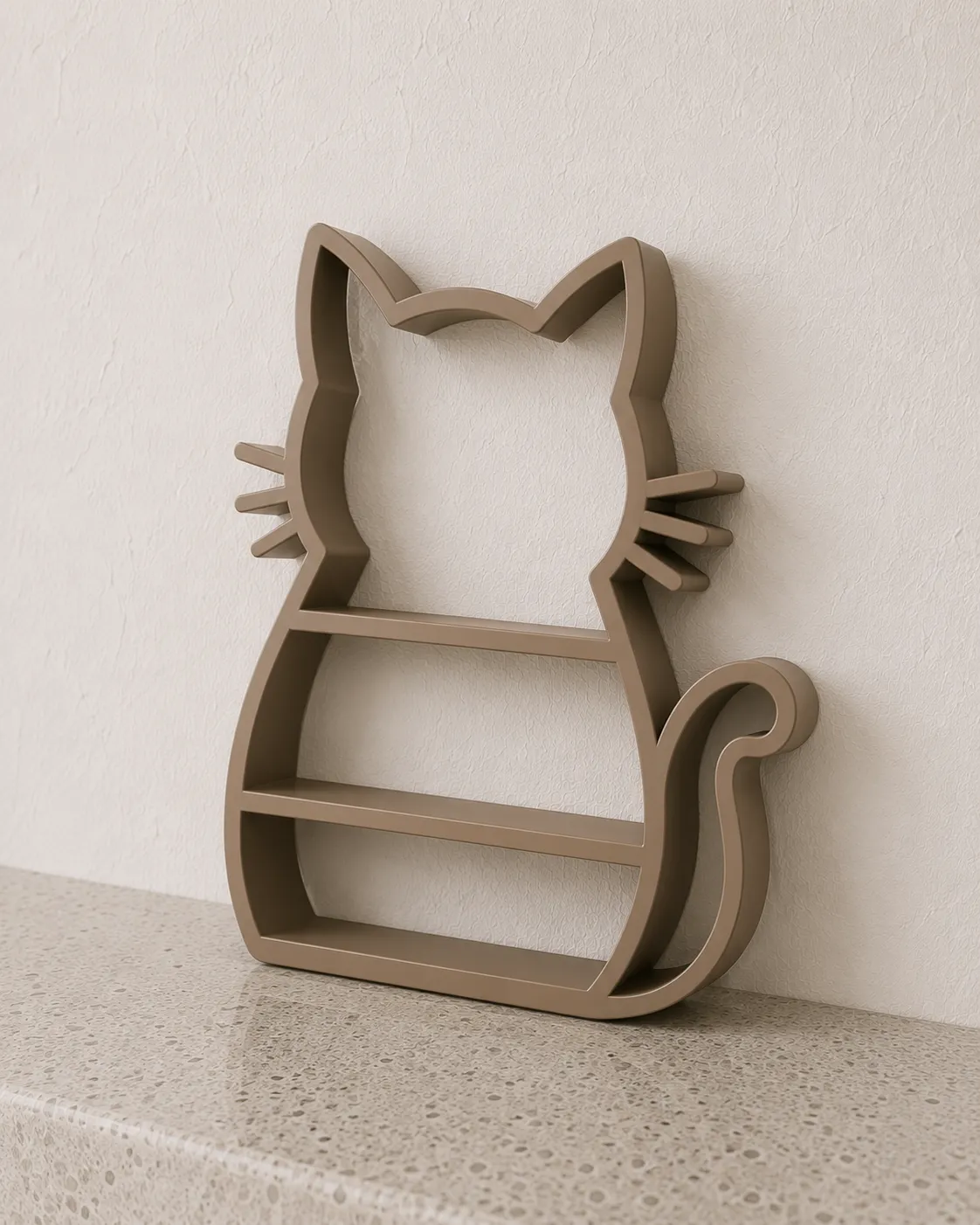 Cat Shelf | Cute Cat Decor Display Shelf, photo 3 of 4 - Cat Shelf | Cute Cat Decor Display Shelf Pets