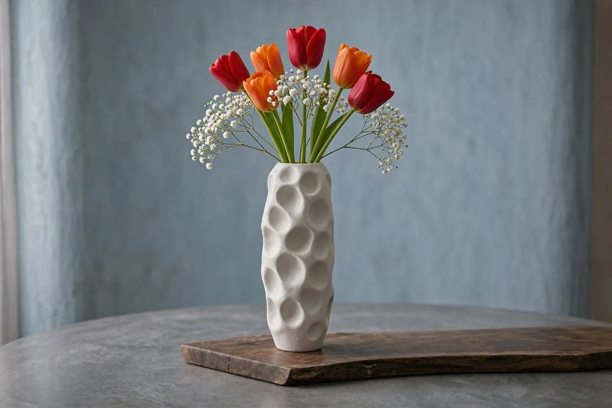 ZENITAL VASE, Zen & Minimal Home Decor, photo 2 of 4 - ZENITAL VASE, Zen & Minimal Home Decor Home Decor Items