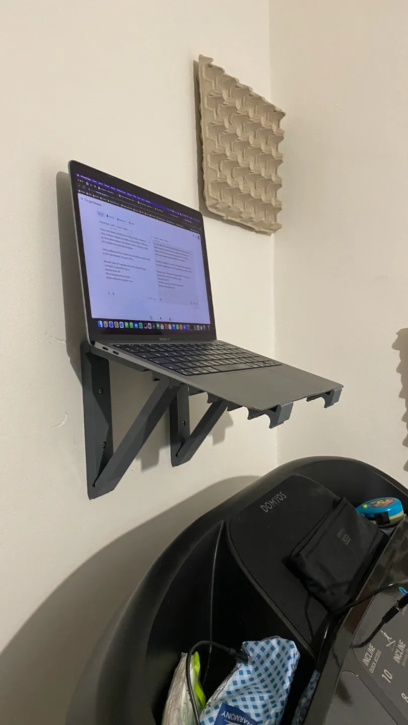 wall mount laptop holder