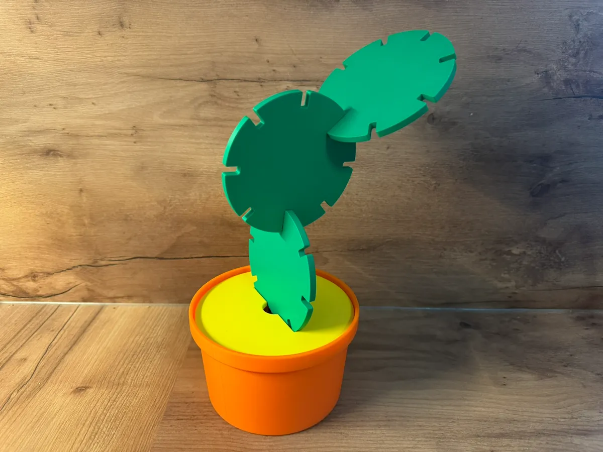 Cactus coaster/toy, photo 3 of 4 - Cactus coaster/toy Home Decor Items