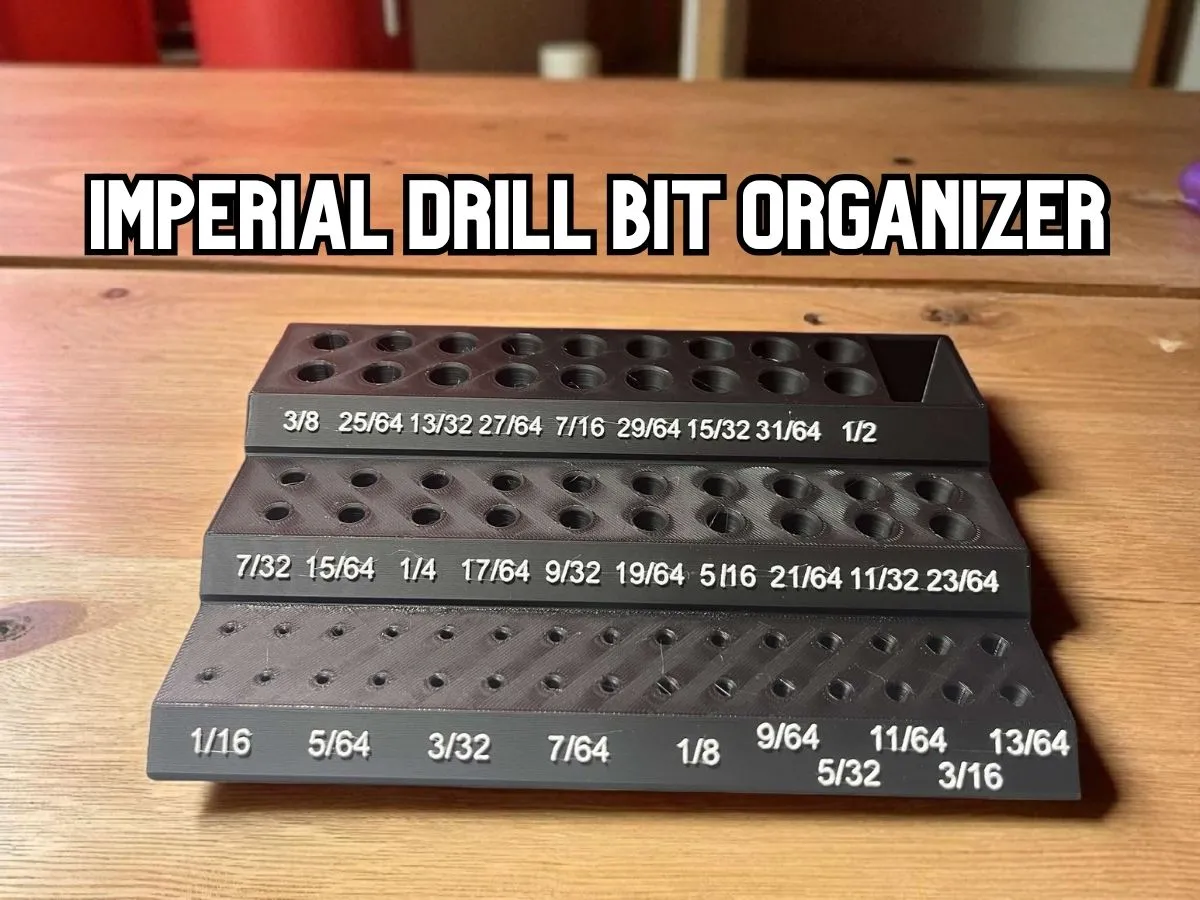 Imperial Drill Bit Organizer
