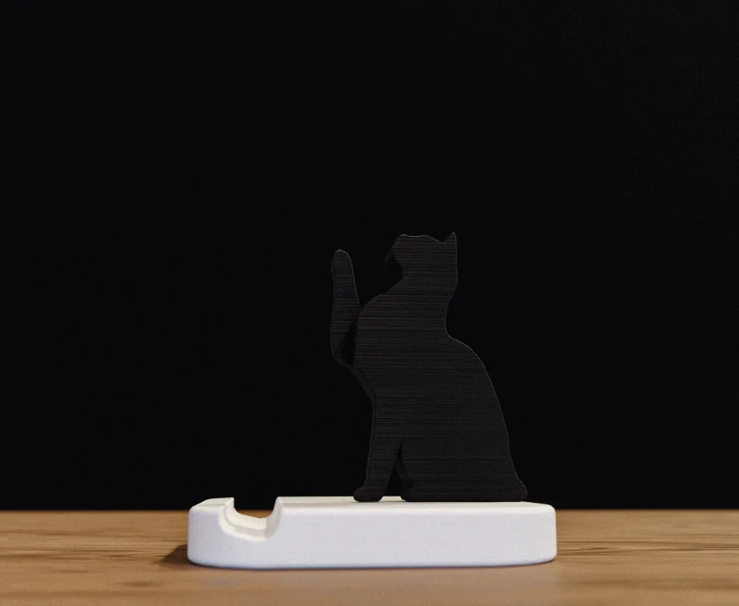 Cat Mobile Phone Stand, photo 3 of 3 - Cat Mobile Phone Stand Mobile & Device Accessories