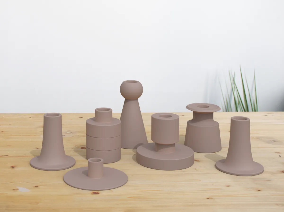 Taper Candle Holder Collection - 7 Styles