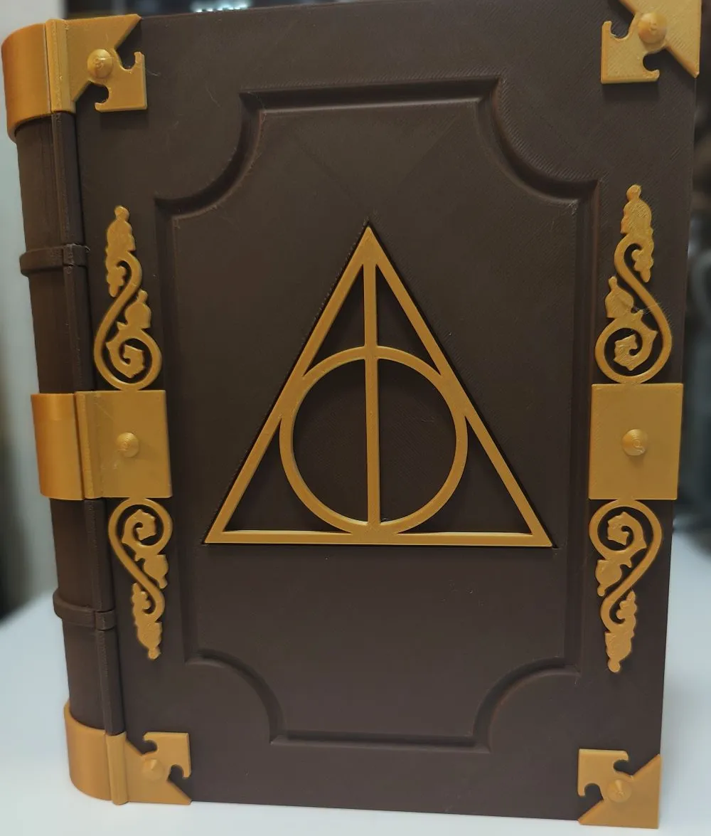 Deathly Hallows Grimoire Storage Chest