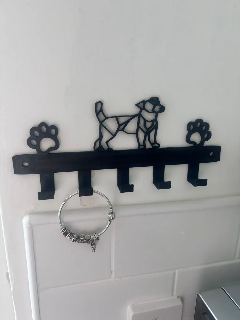 wall key / dog lead hanger, photo 2 of 2 - wall key / dog lead hanger Art
