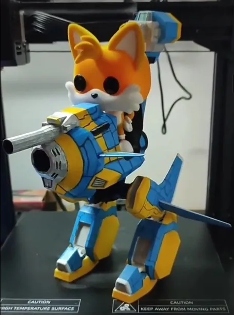 Tails Cyclone Walker from Sonic Adventure 2, photo 2 of 4 - Tails Cyclone Walker from Sonic Adventure 2 Figurines & Collectibles