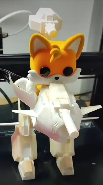 Tails Cyclone Walker from Sonic Adventure 2, photo 4 of 4 - Tails Cyclone Walker from Sonic Adventure 2 Figurines & Collectibles