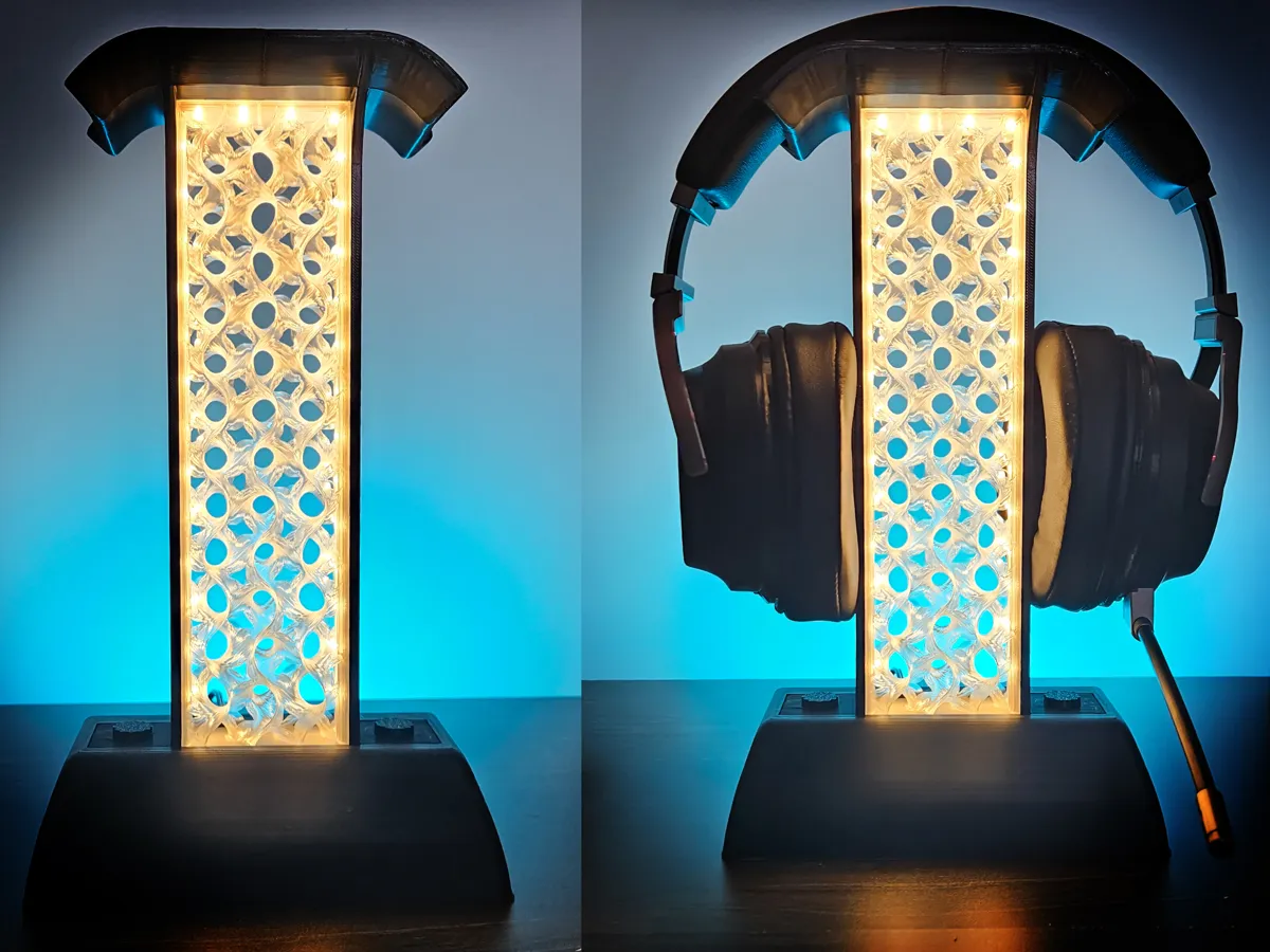 Illuminated Headphone Infills stand, photo 2 of 4 - Illuminated Headphone Infills stand Tools