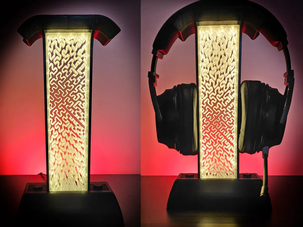 Illuminated Headphone Infills stand, photo 3 of 4 - Illuminated Headphone Infills stand Tools