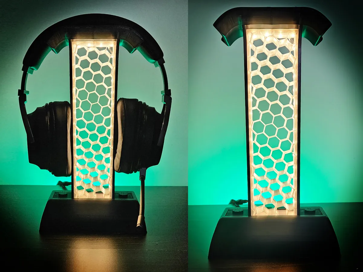 Illuminated Headphone Infills stand, photo 4 of 4 - Illuminated Headphone Infills stand Tools