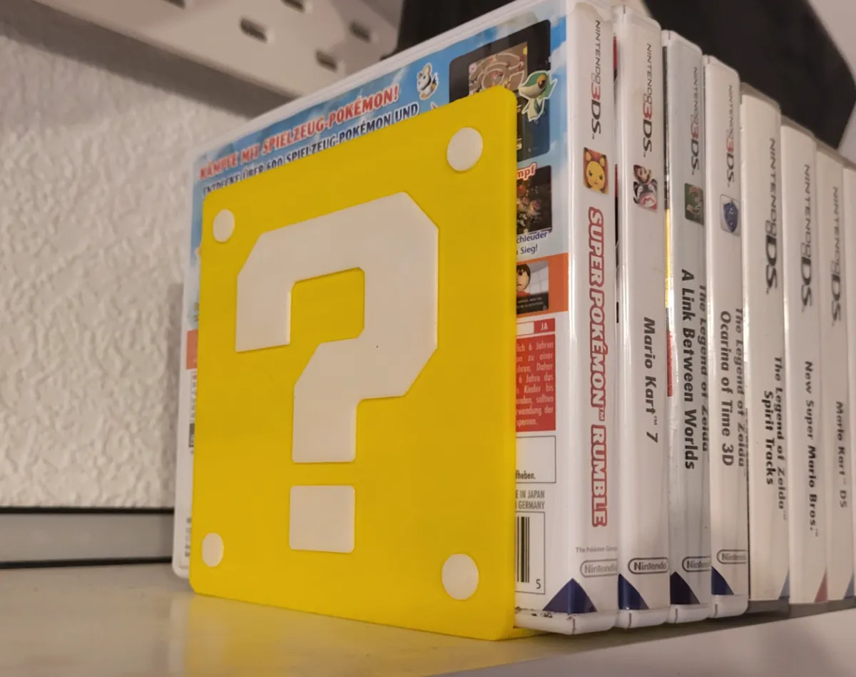Mario Questionmarkbox Bookend - Character Bookends, in stock in India
