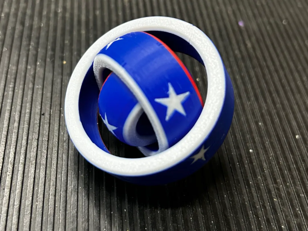 Captain America Inspired Gyro Spinner - Gyroscopes & Gyro Spinners, in stock in India