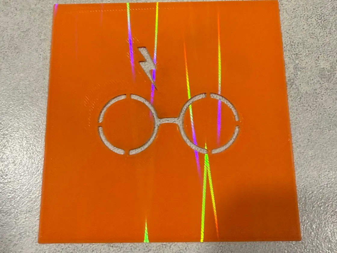 Harry Potter Cake Stencil Glasses - Cake Decorating & Stencils, in stock