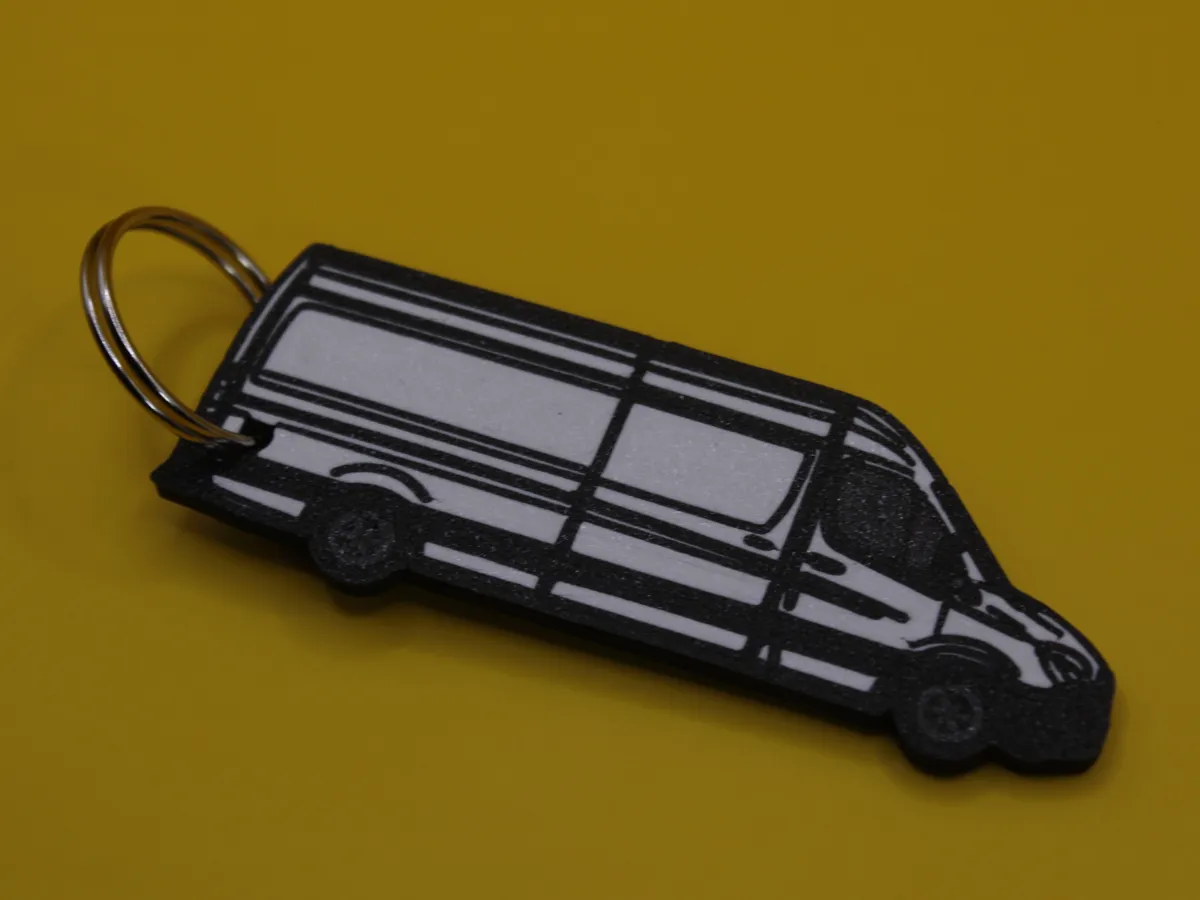 Car keychain Mercedes benz van - Car Brand Keychains, in stock
