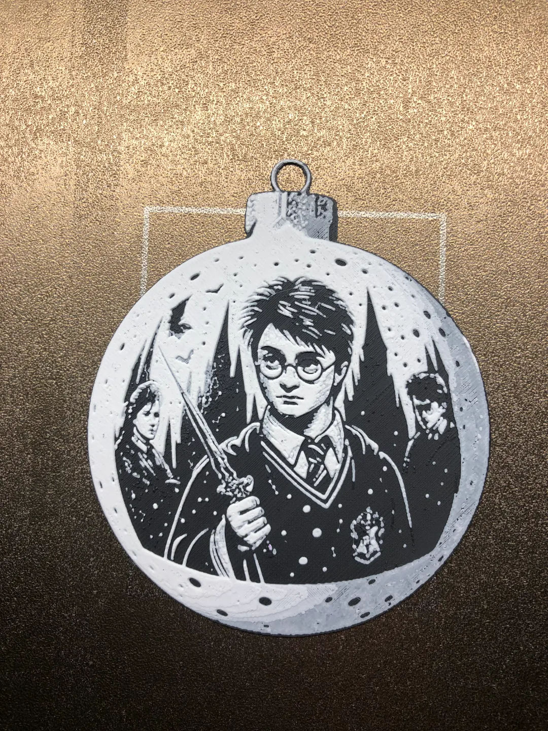 Harry Potter christmas ball 007, photo 2 of 2 - Harry Potter christmas ball 007 Household