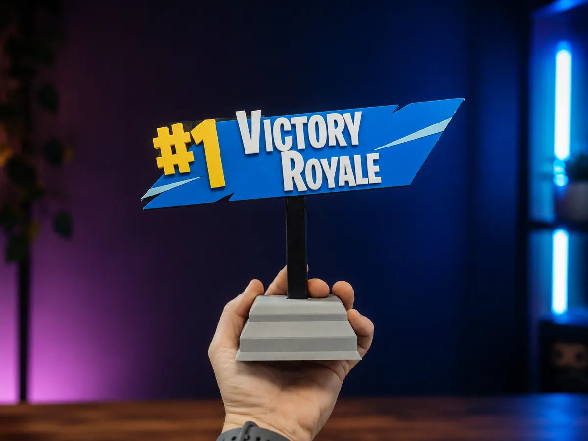 Fortnite Victory Royale Trophy - 2D Art, in stock in India