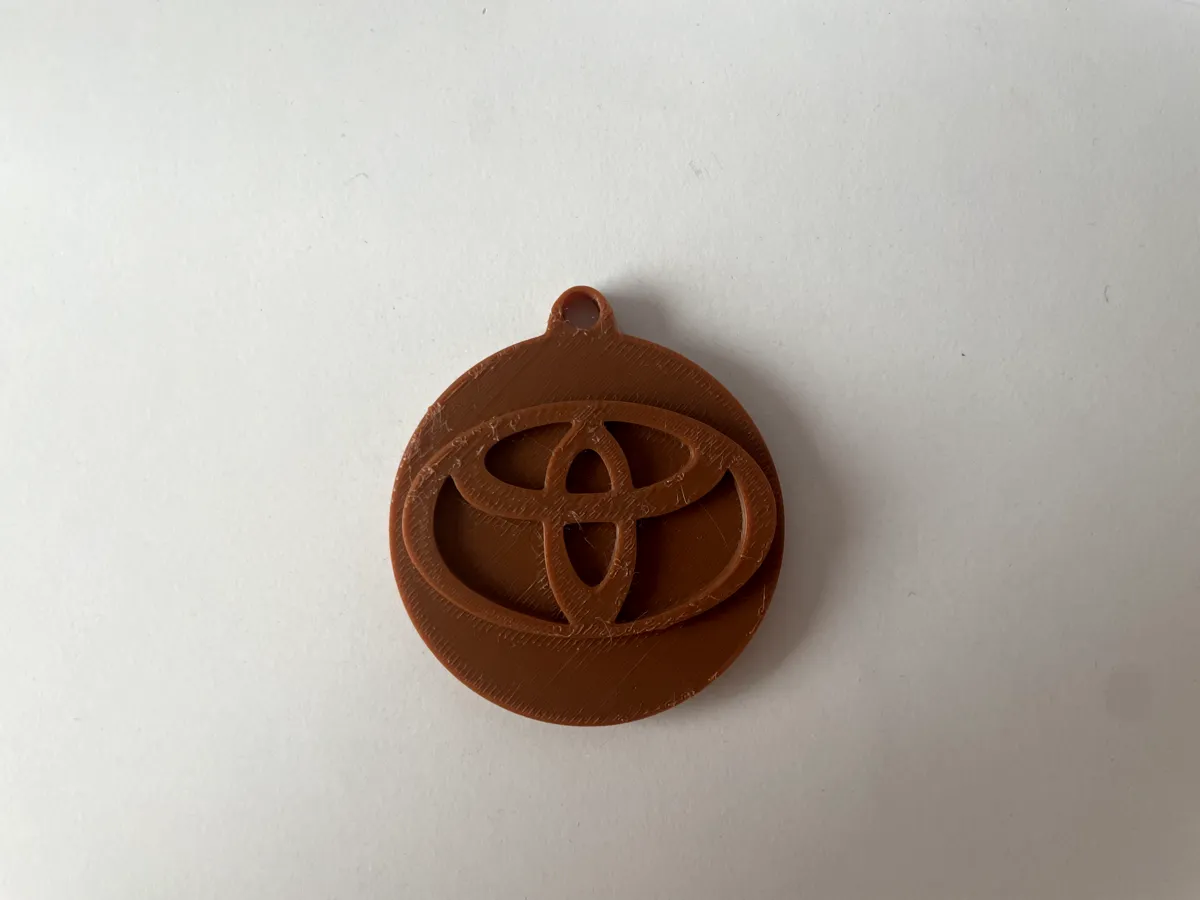 Toyota logo keychain, photo 3 of 4 - Toyota logo keychain Fashion