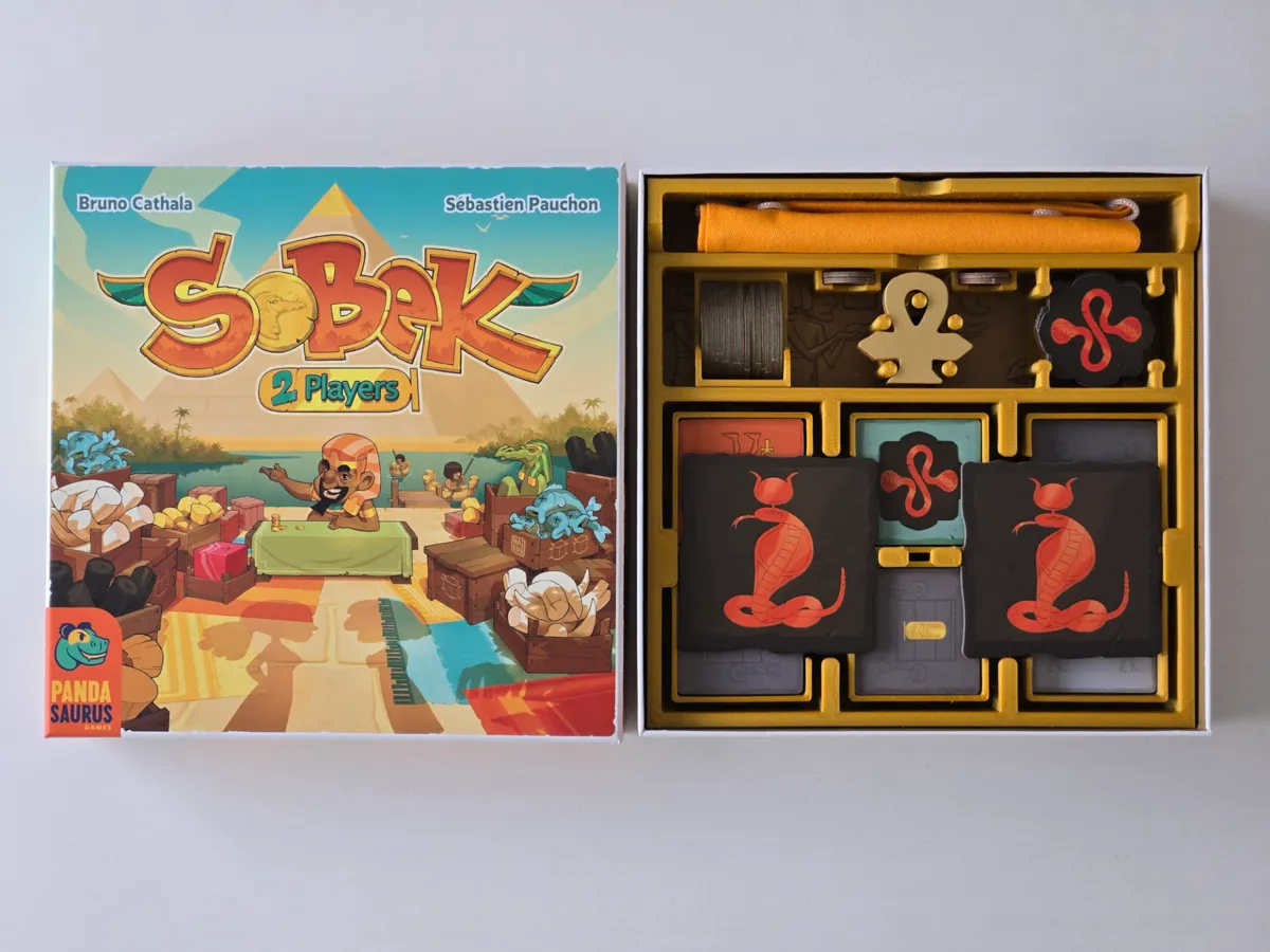 Sobek 2 Player w/expansion - Organizer Insert - Trays & Dividers, in stock