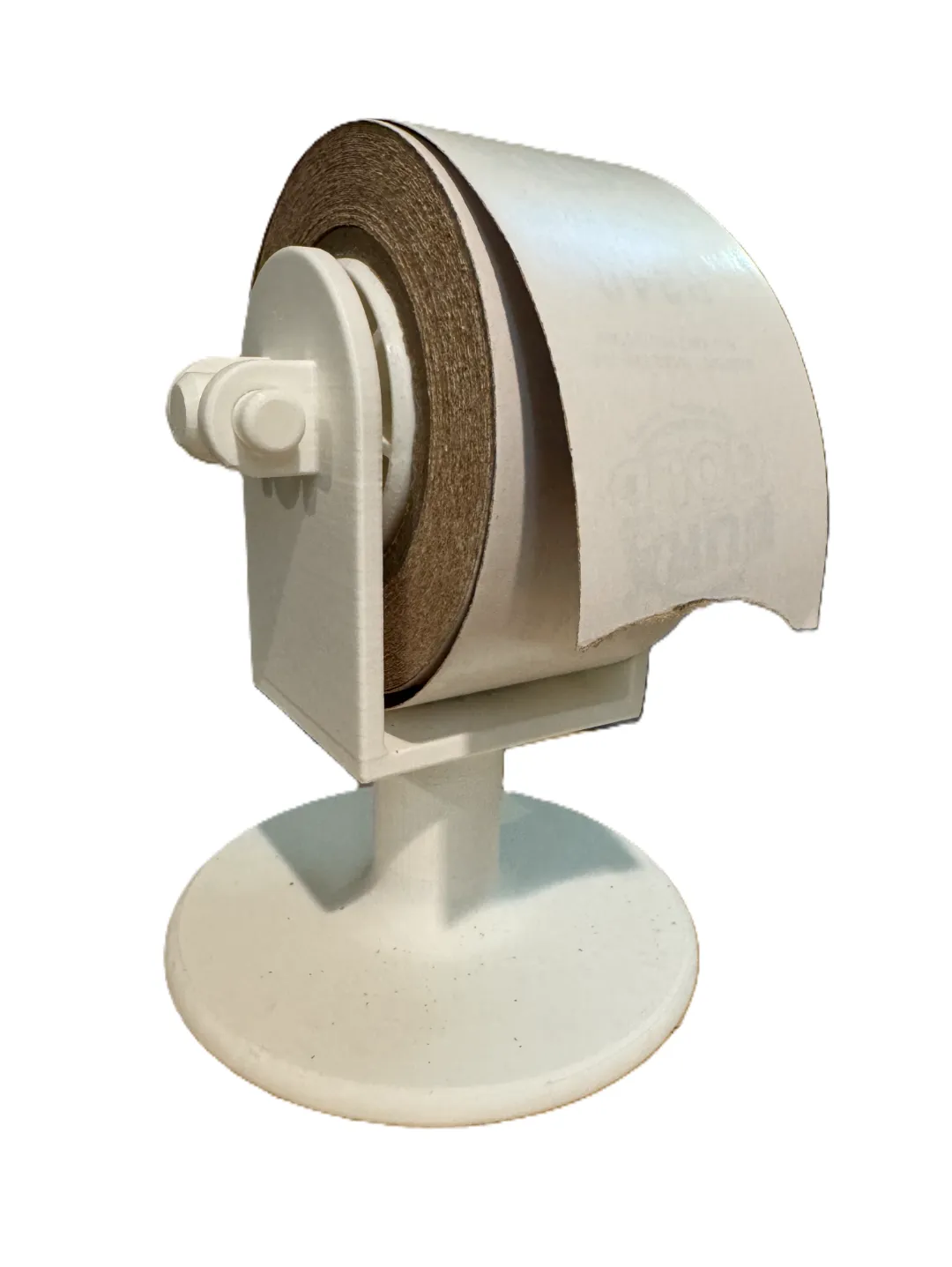 Sandpaper Roll Dispenser