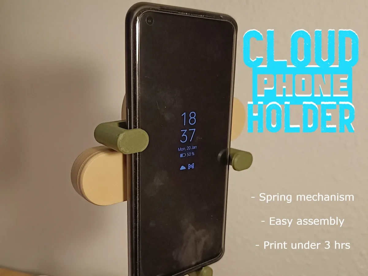 Cloud Shaped Car Vent Phone Holder