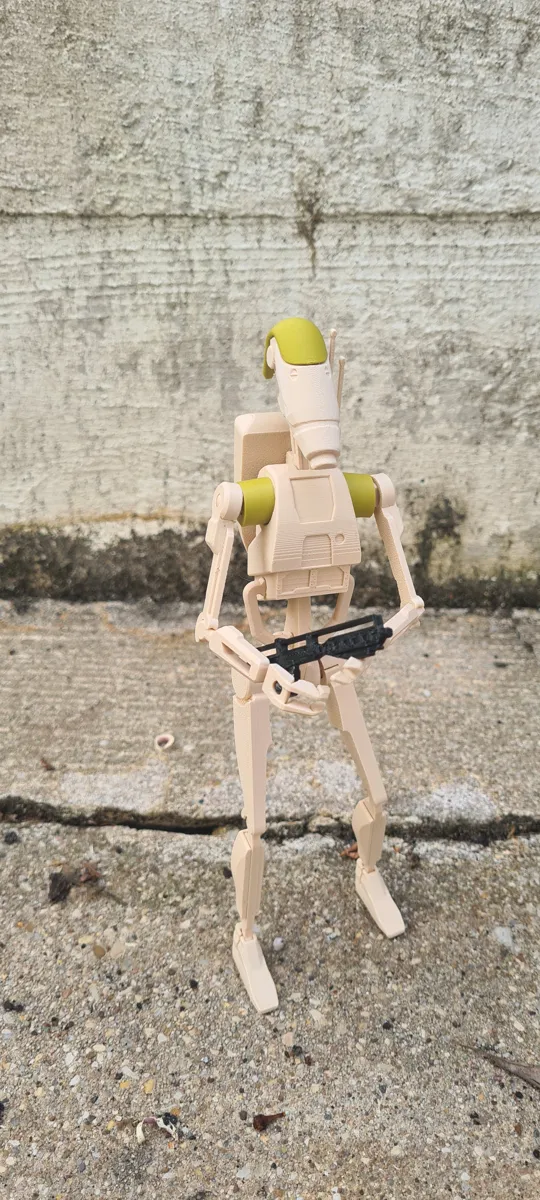 Kit Card B1 Battle Droid Star Wars, photo 3 of 4 - Kit Card B1 Battle Droid Star Wars Toys & Games