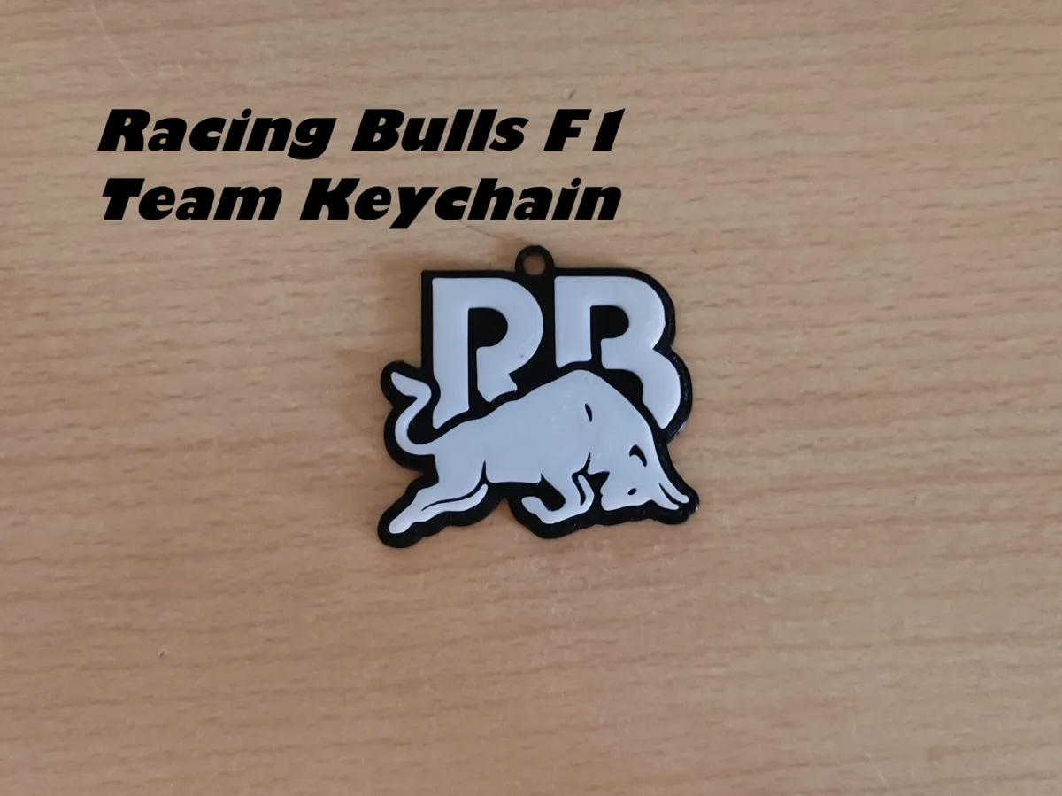 Racing Bulls F1 Team Keychain