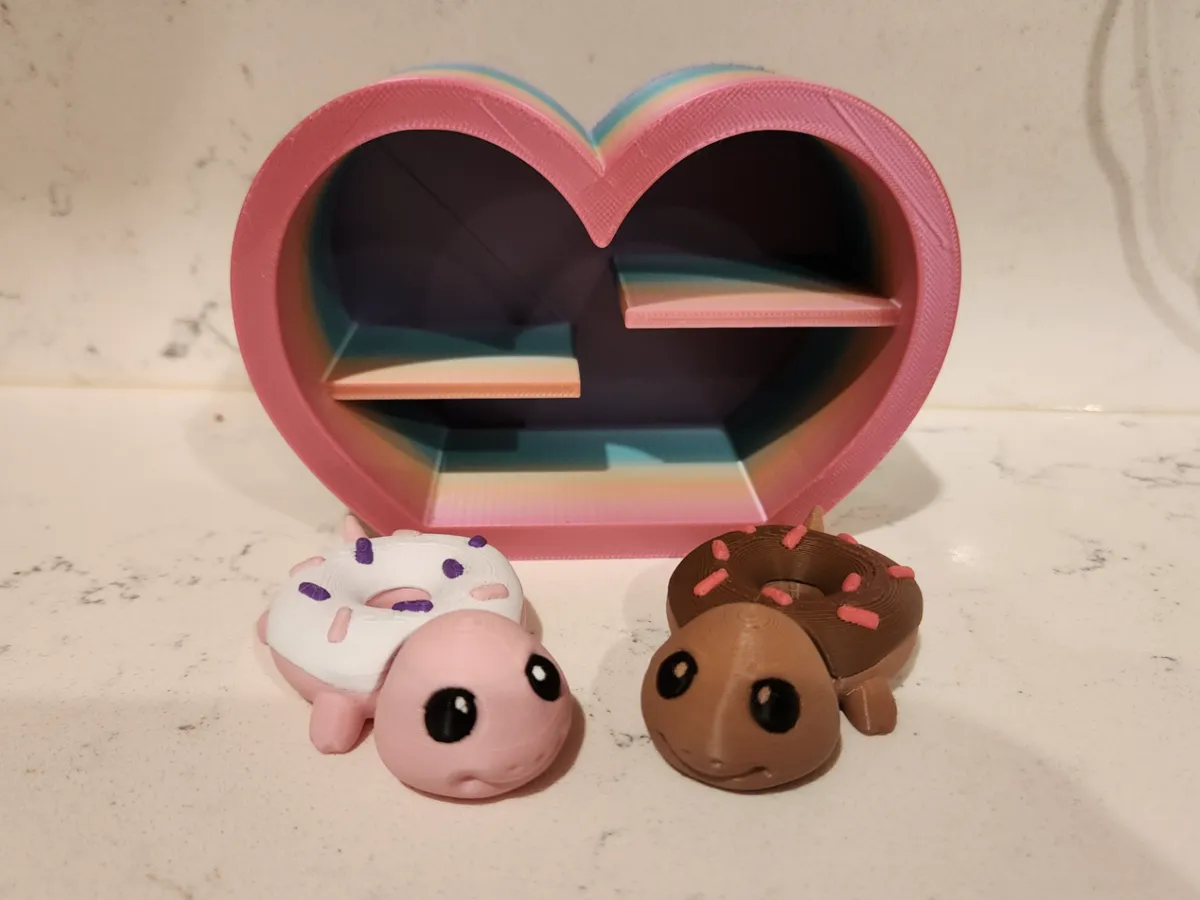 Donut Turtle Mini, Chocolate & Cherry Edition